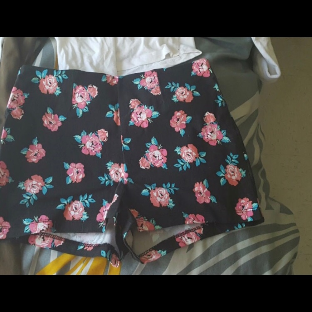 High waisted shorts